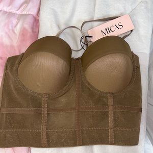 Beautiful sexy brown top